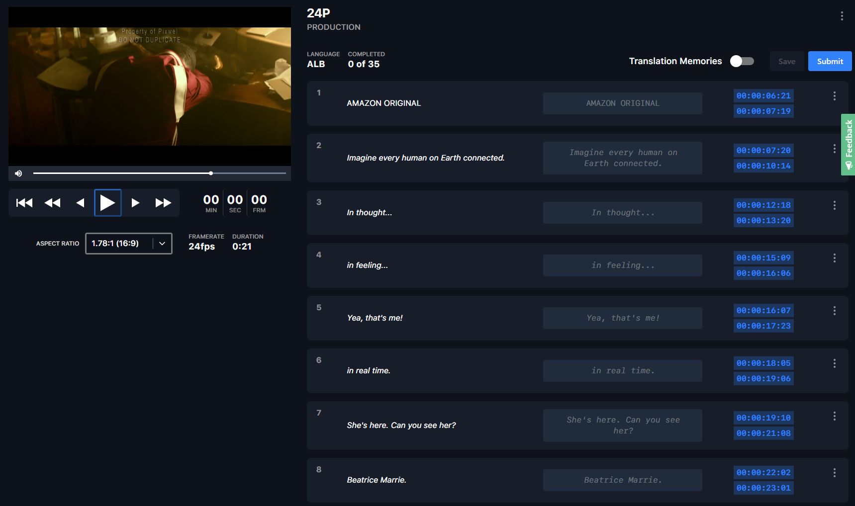Reviewing and placing the order
